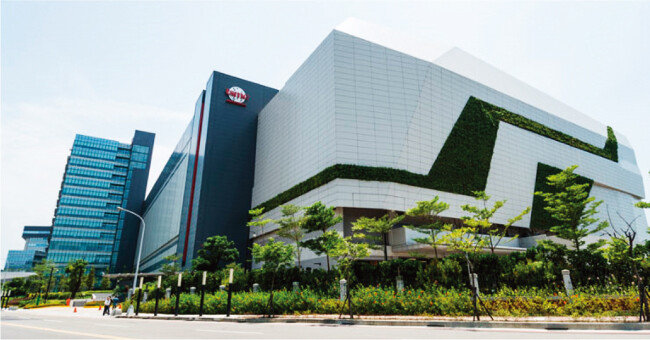 세계 1위 반도체 파운드리기업 대만 TSMC 본사 전경. [TSMC]