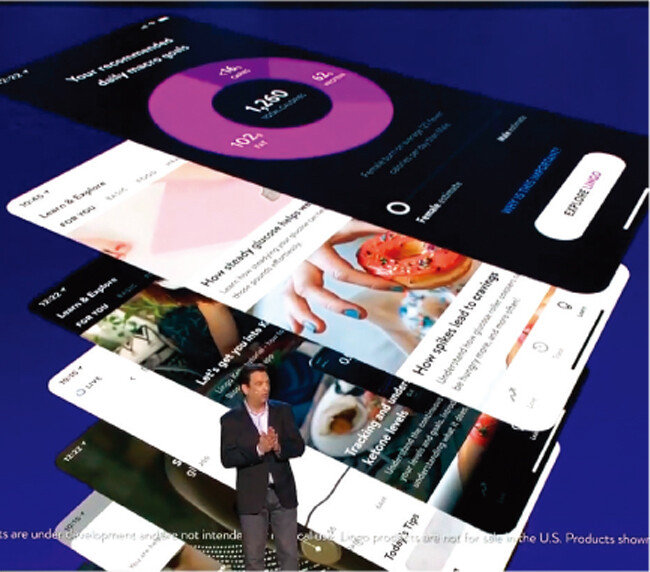 로버트 B. 포드 애보트 최고경영자 (CEO)가 기조연설을 통해 “의료 분야 기술혁명이 환자 삶을 개선한다”고 말하고 있다. [CES 홈페이지 캡처]