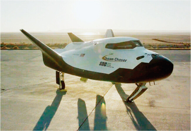 시에라 스페이스의 자율주행 기반 우주 비행선 ‘드림 체이서’. [CES 홈페이지 캡처]