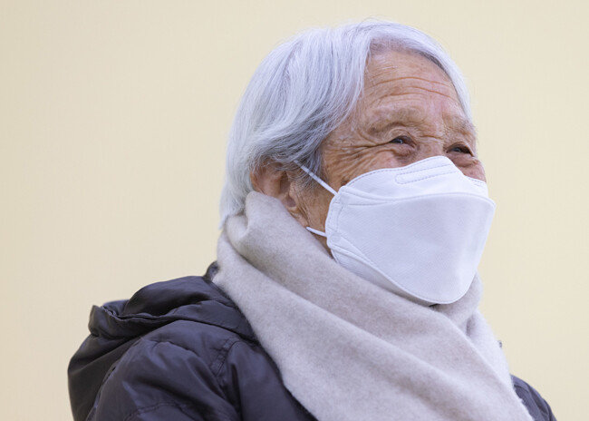 신광천 할머니. [사진=뉴스1 제공]