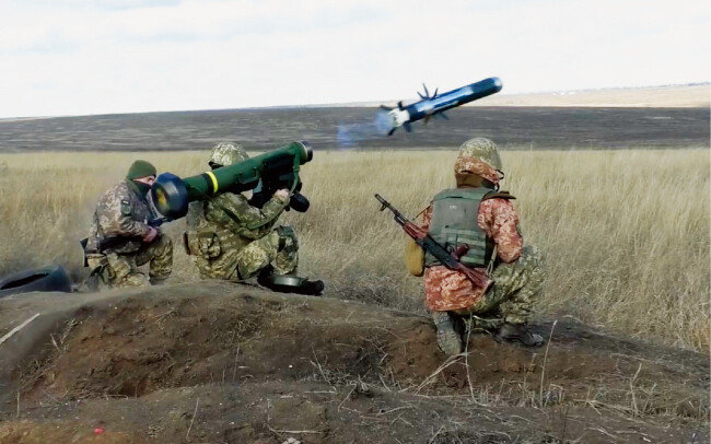 FGM-148 재블린 대전차미사일. [뉴시스]
