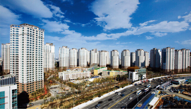 서울 서초구 반포자이 전경. [사진 제공 · GS건설]