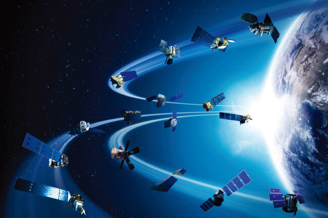 인공위성. [NASA 홈페이지]