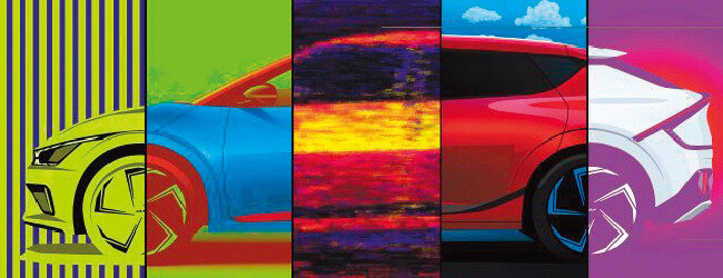 기아가 선보인 NFT 디지털 아트 작품. [사진 제공 · 기아]