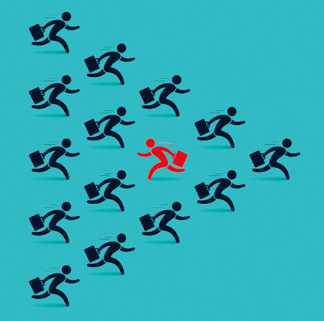 시장 상황이 어수선할 때는 군중심리에 편승하기보다 자신의 투자철학을 공고히 하는 것이 필요하다. [GETTYIMAGES]