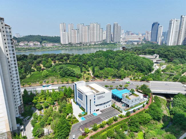 수원광교 하나님의 교회 전경