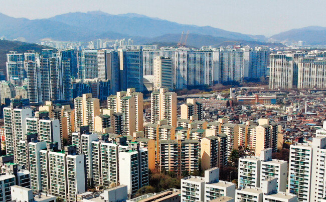 1기 신도시 중 경기 분당이 리모델링 사업 속도가 가장 빠르다. 
 [사진 제공 · 성남시]