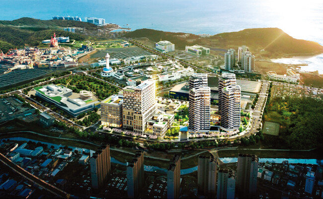 롯데호텔의 첫 고급 시니어 복합 단지 ‘VL 라우어’ 조감도. [사진 제공 · 롯데호텔]