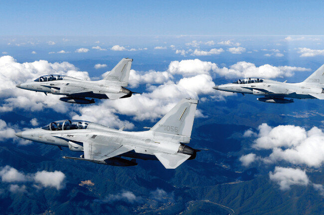 FA-50 전투기. [사진 제공 · 공군]