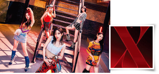 새 앨범 ‘X’로 컴백한 걸그룹 EXID. [EXID 공식 인스타그램]