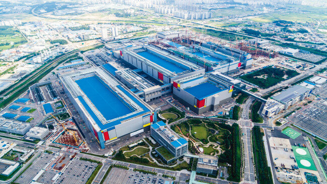 경기 평택시 삼성전자 평택캠퍼스. [사진 제공 · 삼성전자]