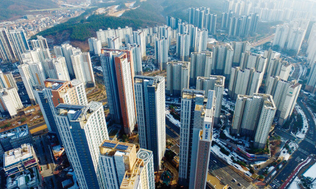 경기 화성시 동탄신도시 아파트 단지 전경. [뉴스1]