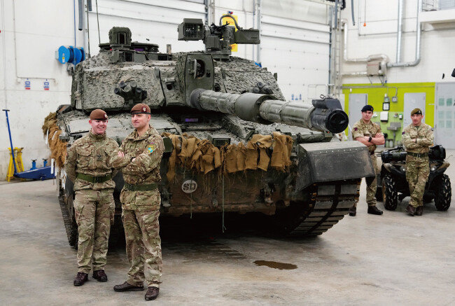 영국 챌린저 2 전차. [뉴시스]