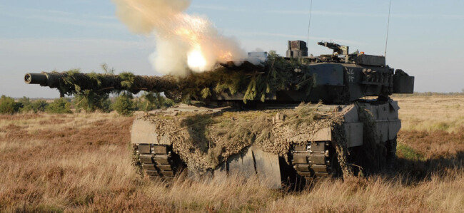 독일 레오파르트 2A6 전차. [크라우스-마페이 베그만 제공]