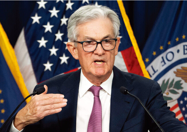 제롬 파월 미국 연방준비제도이사회 의장. [AP뉴시스]