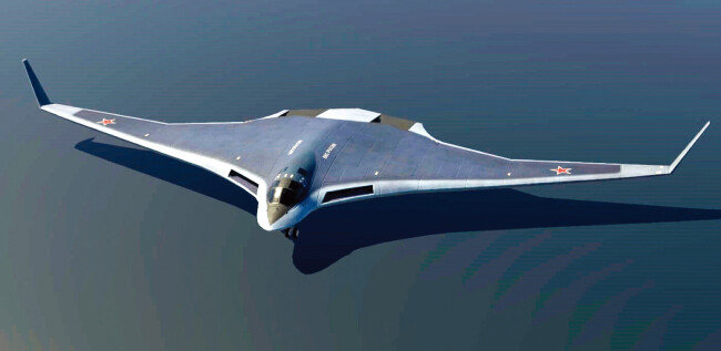 러시아 차세대 전략폭격기 PAK-DA 개념도. [러시아 국방부]