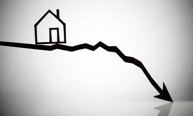 집값 하락에 대한 의견이 분분하다. [GETTYIMAGES]