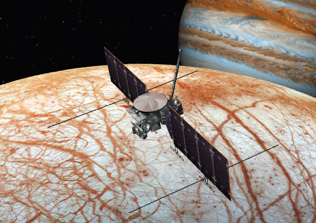 미국 항공우주국(NASA)의 목성 탐사선 ‘유로파 클리퍼’. [NASA 제공]