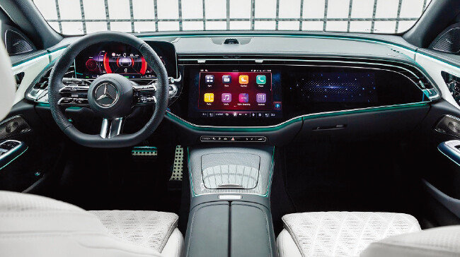 더 뉴 메르세데스벤츠 E클래스 AMG 라인 인테리어. [메르세데스벤츠 코리아 제공]