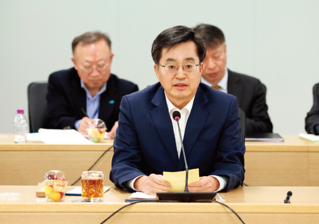 더불어민주당 차기 대권 후보로 꼽히는 김동연 경기도지사. [경기도 제공]