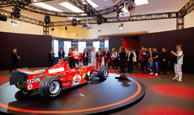 페라리의 세계를 한눈에 볼 수 있었던 ‘우니베르소 페라리’. [FMK 제공]