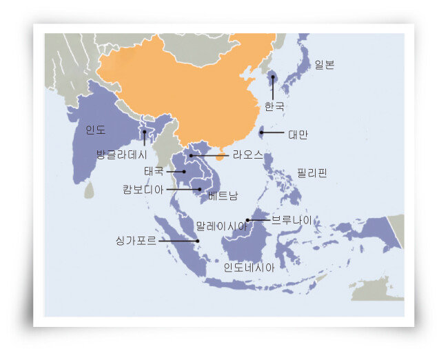 중국 대안으로 떠오르고 있는 알타시아 14개국.