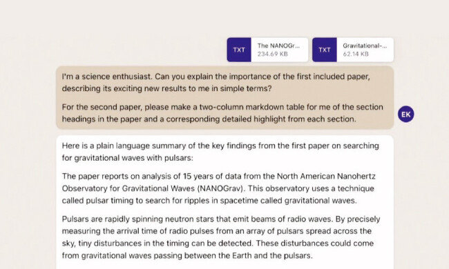 스타트업 앤스로픽이 개발한 AI 챗봇 ‘클로드 2’. 긴 질문도 입력할 수 있다는 게 장점이다. [앤스로픽 제공]