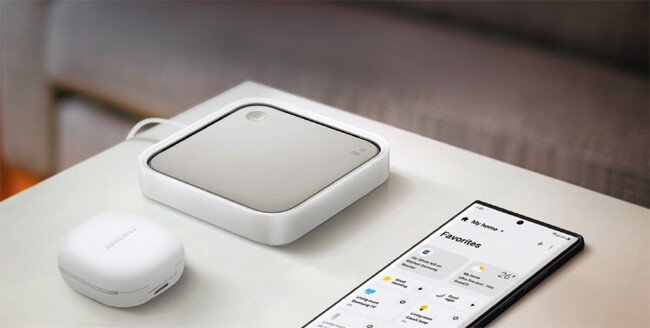 사물인터넷(IoT) 기기를 통합 제어할 수 있는 삼성전자의 스마트홈 허브 ‘스마트싱스 스테이션’. [삼성전자 제공]