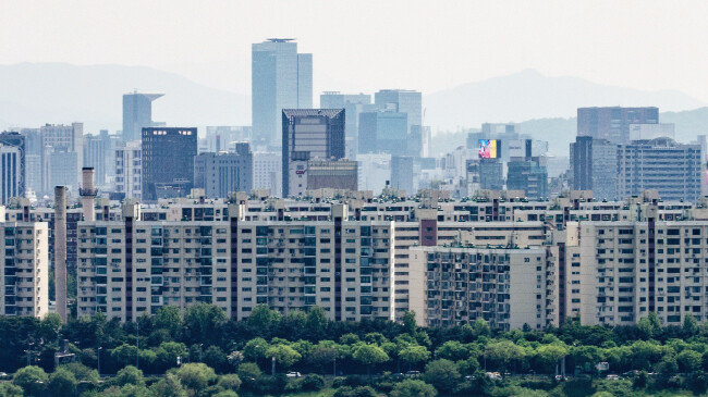 서울 강남구 아파트 단지. [뉴스1]