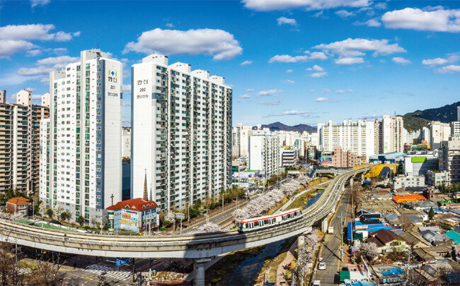 ‘GTX-C 노선’ 개발호재로 경기 의정부시 부동산에 대한 기대심리가 상승하고 있다. [뉴스1]