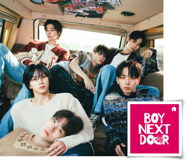 5월 데뷔 싱글 발표 이후 최근 첫 미니앨범을 선보인 보이넥스트도어. [코즈엔터테인먼트 제공]