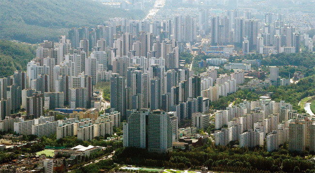 서울 강남구 아파트 단지. [뉴스1]