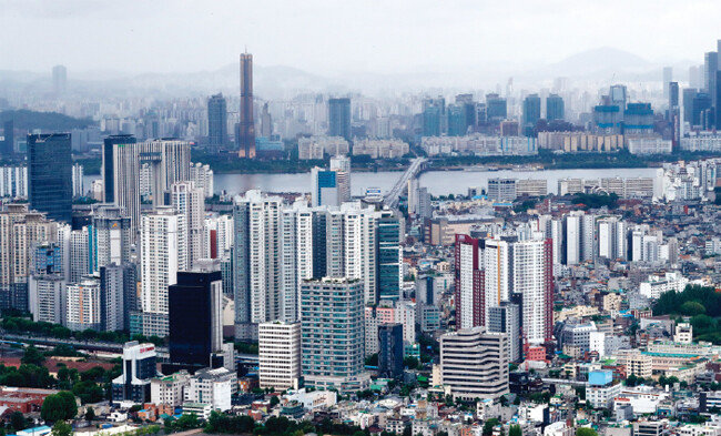 서울 용산구 아파트 단지. [뉴스1]
