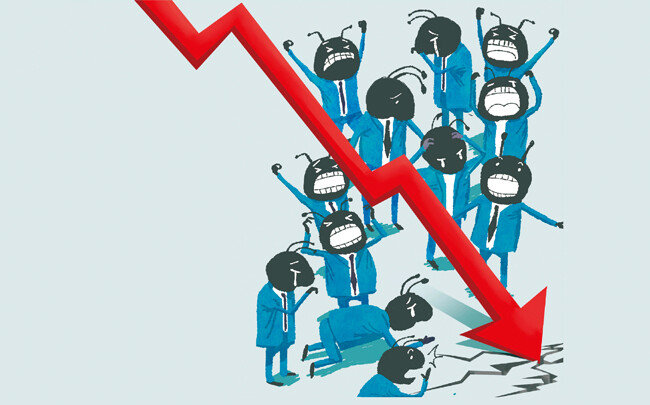 금융당국이 적발하는 무차입 공매도 건수가 증가하는 가운데 개인투자자의 불만도 커지고 있다. [동아DB]