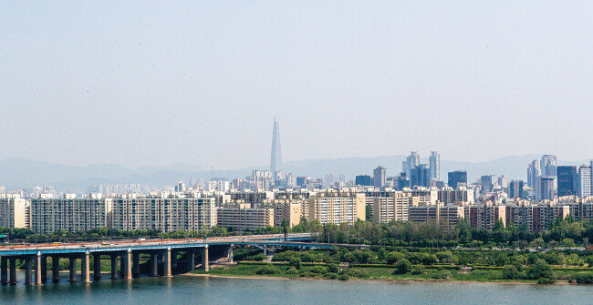 압구정 현대아파트 단지. [뉴스1]