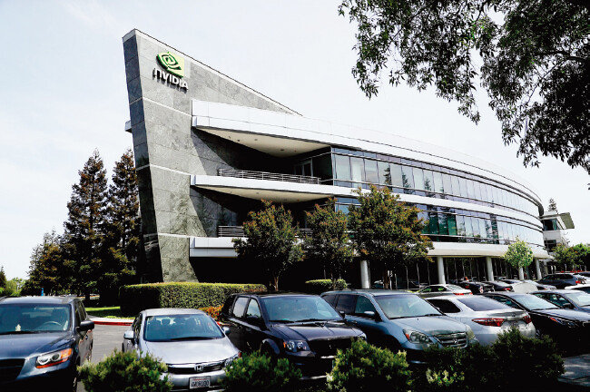 미국 캘리포니아주에 있는 엔비디아 본사. [GETTYIMAGE]