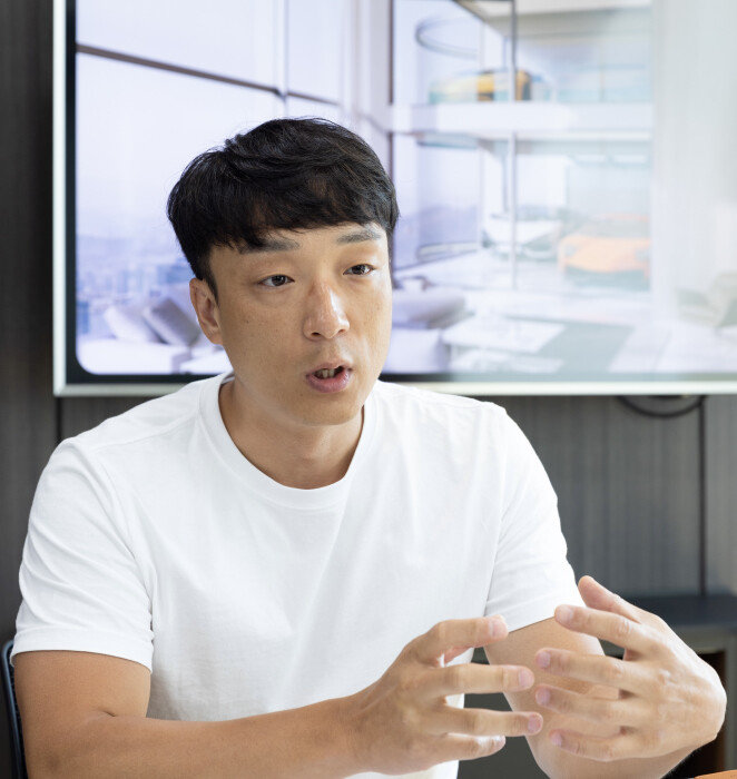장성진 에스피엔모빌리티 대표는 “MPSystem이 정체된 국내 자동 주차 기술에 큰 반향을 불러올 것”이라고 전망했다. [이상윤]