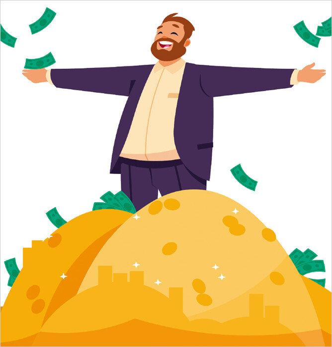 졸부는 보통 부자들보다 주변에서 더 많은 욕을 먹는 경향이 있다. [GETTYIMAGES]