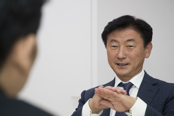 김동근 경기도 행정2부지사는 "경기북부는 통일 이후 대한민국 발전을 이끌 중심도시가 될 것"이라고 강조했다. [조영철 기자]