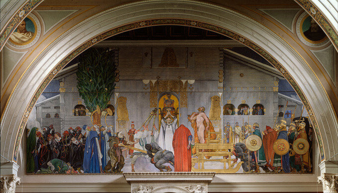 Carl Larsson, ‘Midwinter’s Sacrifice’, 1915