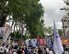시위대, 광화문광장까지 침범…연휴 나들이 망친 시민들