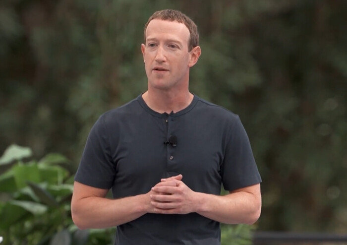  10월 25일 실적 발표에 나선 마크 저커버그 메타 CEO. [Meta]