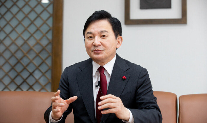원희룡 국토교통부 장관은 총선 험지 출마와 관련해 “혜택을 많이 받은 사람일수록 책임이 더 크다고 생각한다”고 말했다. [지호영 기자]