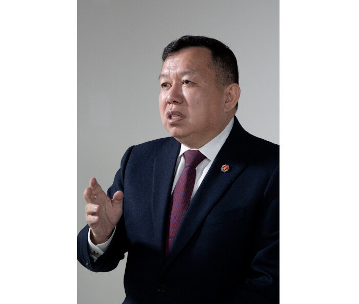 “평화를 원하거든 전쟁을 준비하라”는 안보의 영원한 진리라고 말하는 전인범 장군. [박해윤 기자]