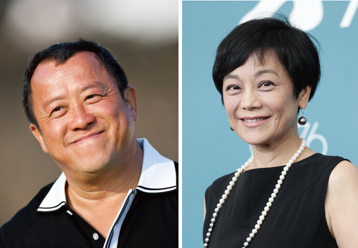 ‘최가박당’을 연출한 증지위 감독(왼쪽). 배우뿐만 아니라 감독으로서도 의미 있는 활약을 펼친 장애가. [Gettyimage]