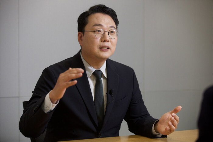 14일 매거진동아 유튜브 ‘여의도 고수’에 출연한 개혁신당 소속 천하람 변호사. [홍태식 객원기자]