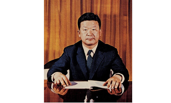 1970년 회장 취임 당시 구자경 회장. [LG그룹]