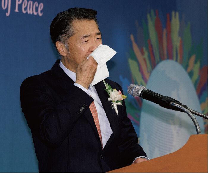 문현진 가정평화협회 창설자. [조영철 기자]