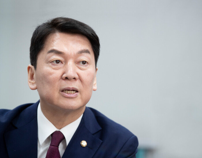 2월 5일 국회 의원회관에서 ‘신동아’와 인터뷰 중인 안철수 국민의힘 의원. [지호영 기자]
