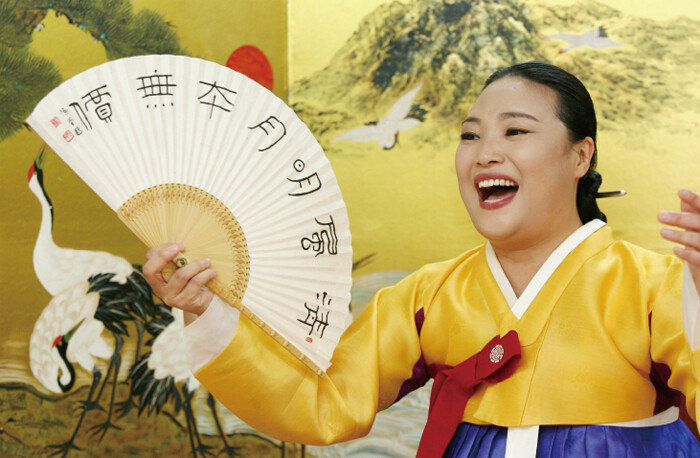 2007년 임방울국악제에 출전해 대상을 수상하던 당시의 채수정 명창. [전영한 동아일보 기자]